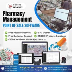 Point of sale System POS Software Garment shop Pharmacy Medical store