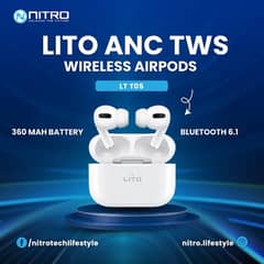 LITO LT-T05 ANC TWS WIRELESS AIRPODS