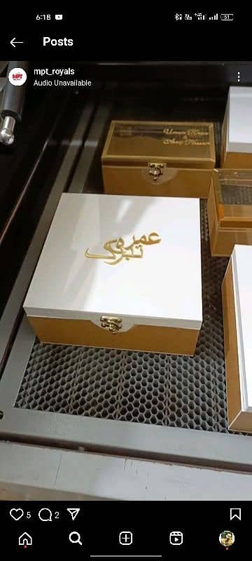 acrylic gift boxes and other items 0