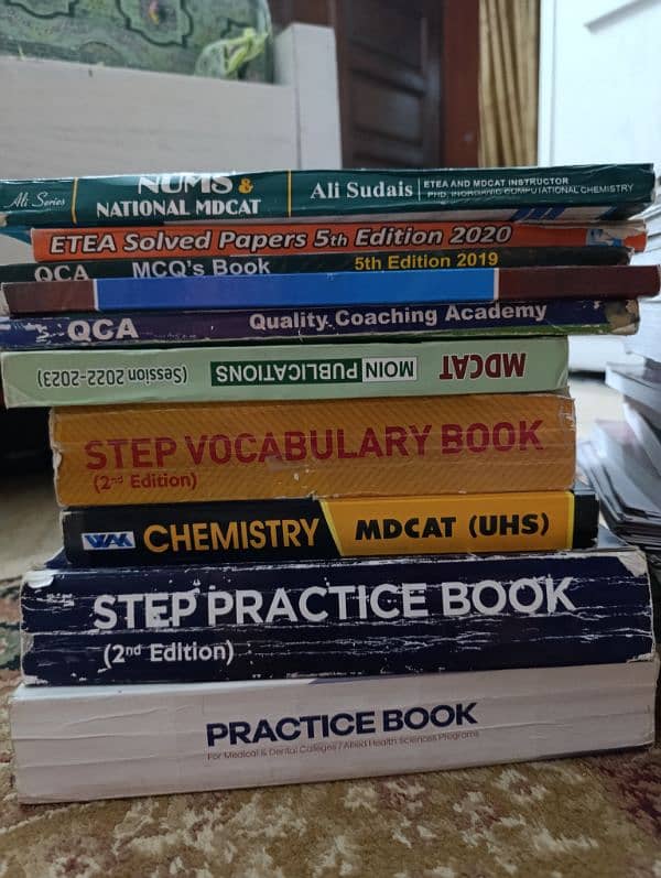 MDCAT and BOARD EXAM BOOKS 3