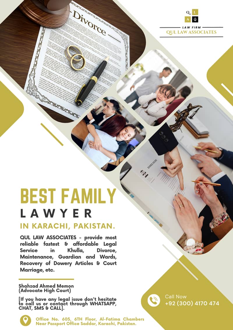 Best Family Lawyer in Karachi 0