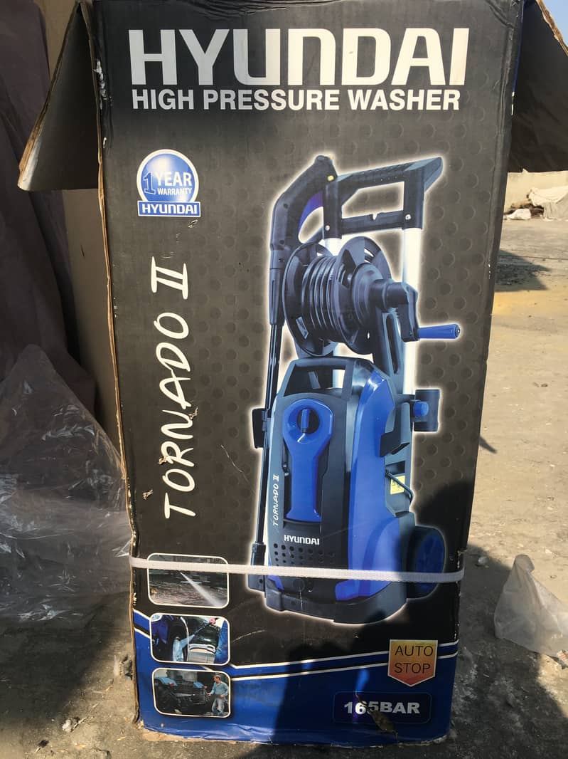 Hyundai Pressure Washer | 165 bar | solar car bike ac 0