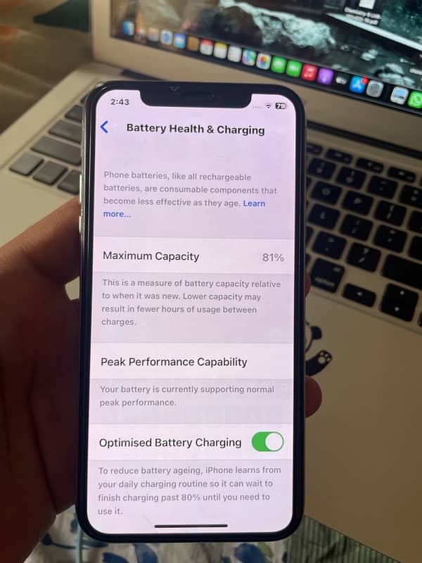 iphone x 256 gb 6