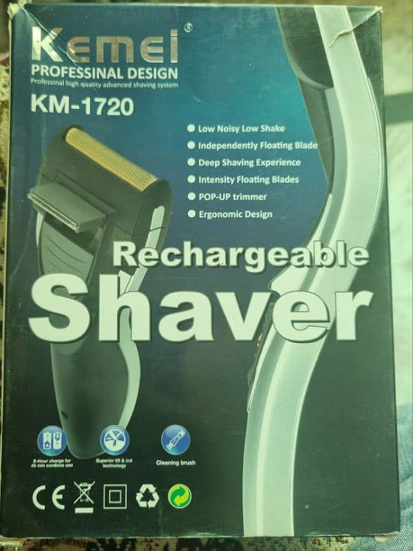 Rechargeable Electric Shaver 5