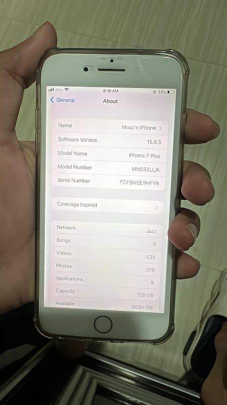 iphone 7plus pta approved for sell and exchange 1