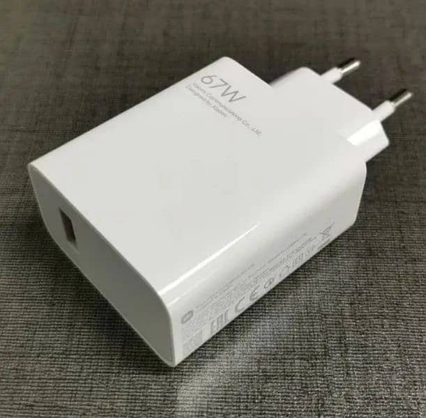 Xiaomi Mi Note 14T 67W/Watt original box plugged charger 11T/13T 8