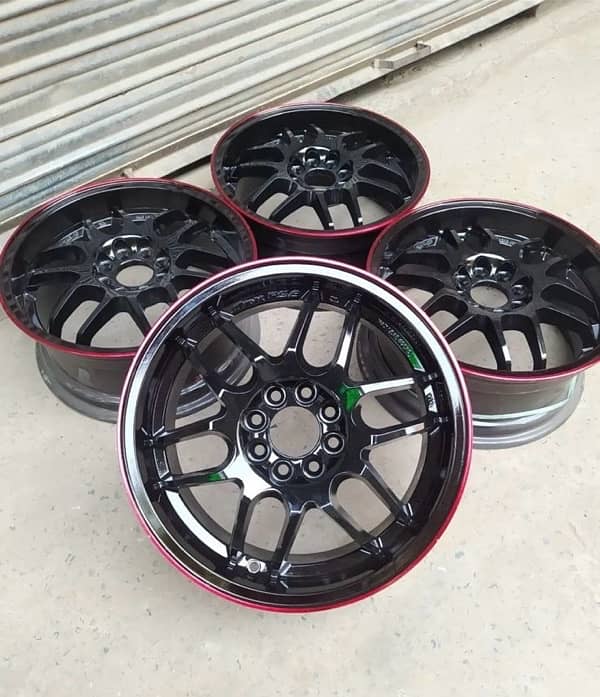 Deep Dish Work RSB Rims 15” Made in Japan 0