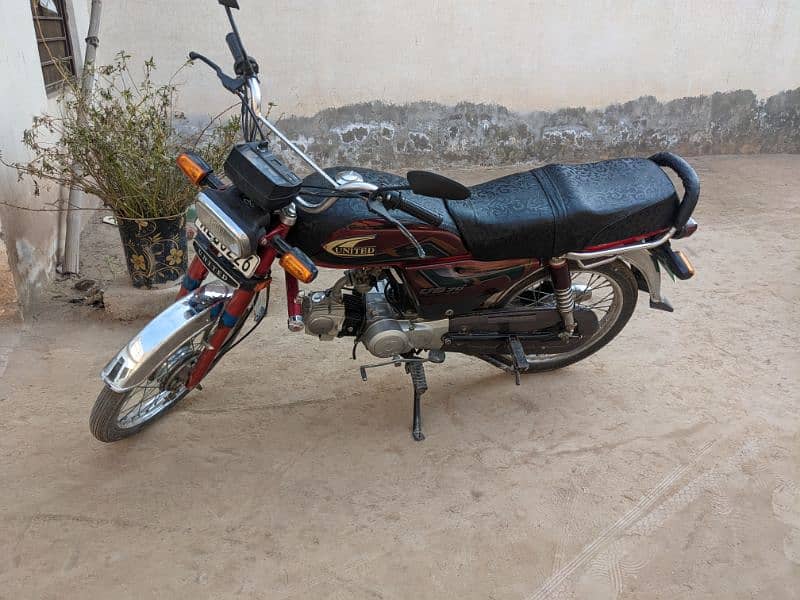 United Us 70 Cc Bike LIKE new   Contact 03071954371 6