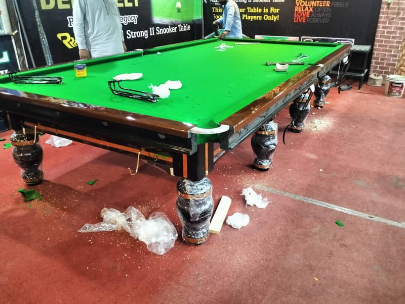 Snooker For Sale | Steel Caution | Billiard 0