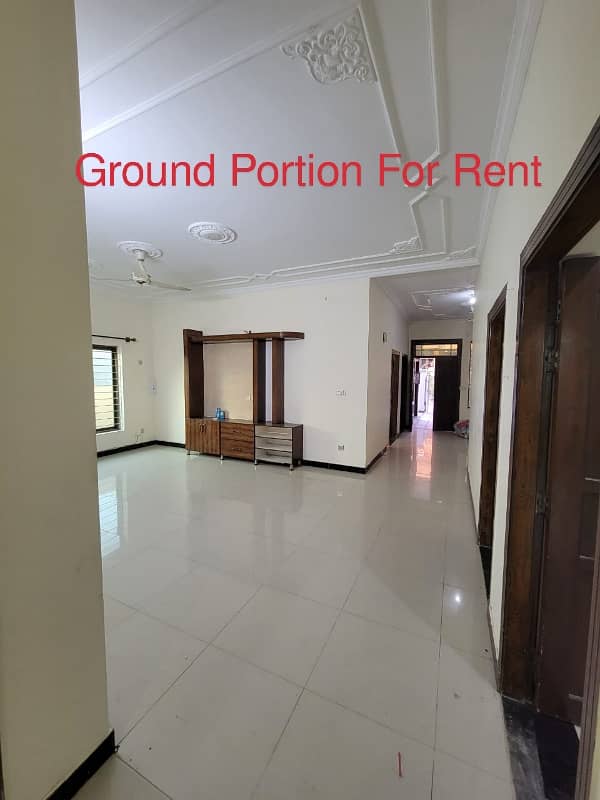 Tile Floor 12 Marla Portion Available For Rent 0