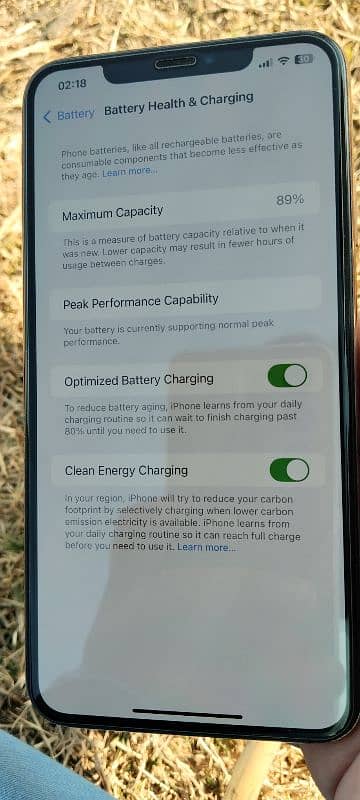 iphone xs max 256gb physical dual sim PTA approved 6