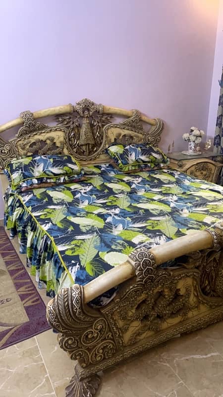 complete Bed set with 2 mettres 0