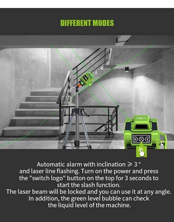 Laser level 4D 16 Lines Auto Leveling 2