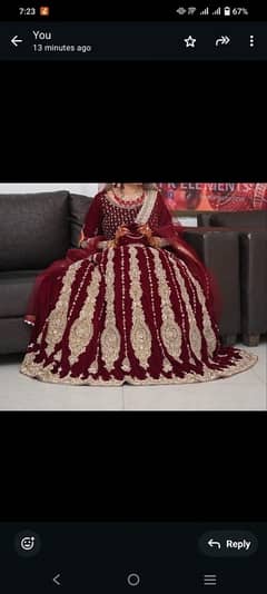 Bridal lehnga