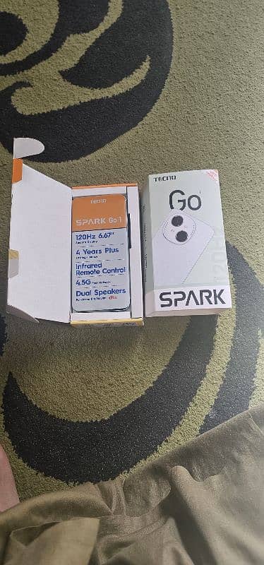 Tecno spark go 1 box open 0