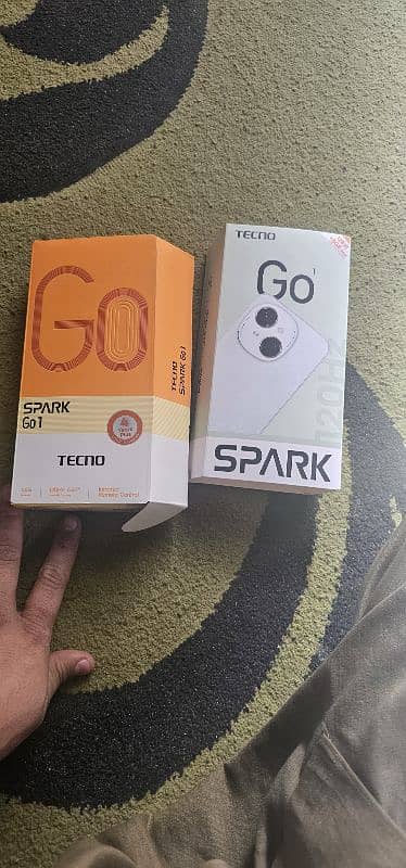 Tecno spark go 1 box open 7