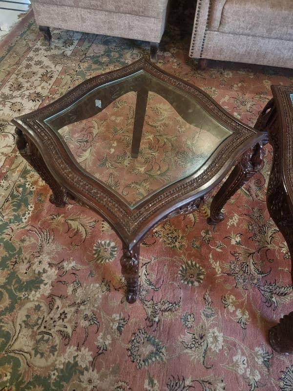 Center Table with 2 Side tables 6