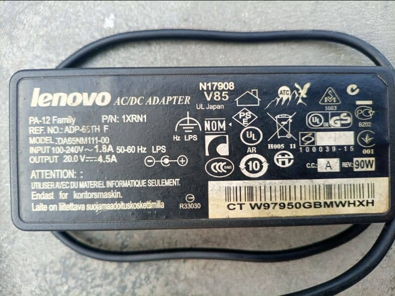 Genuine Lenovo Laptop Charger T420 T440 T450 2