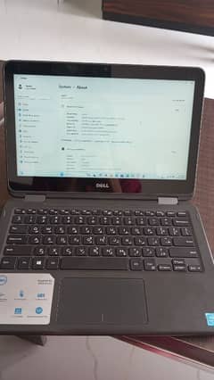 Dell touch screen tablet + laptop