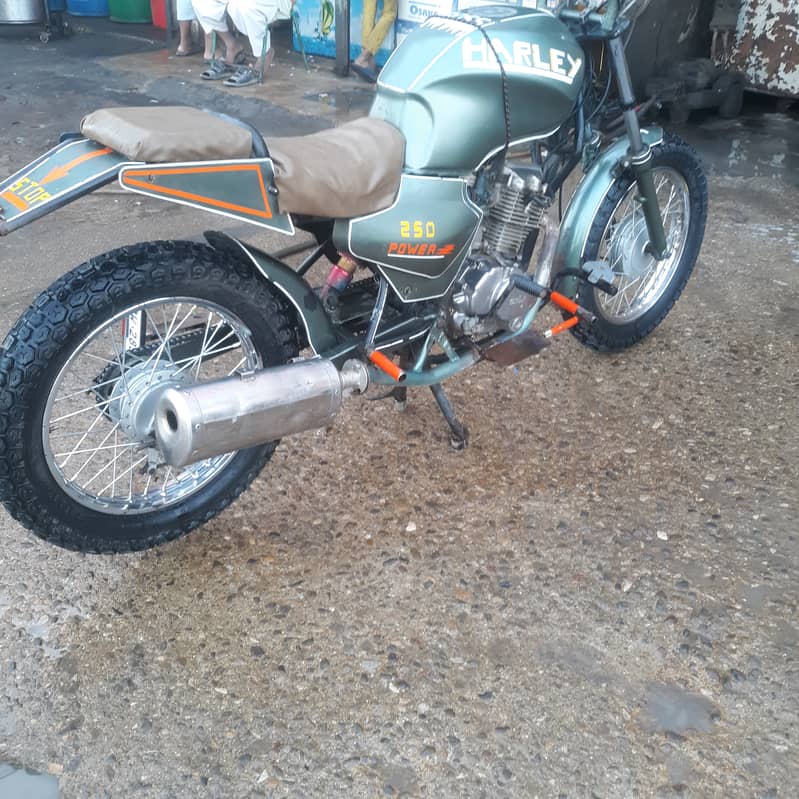 crown lefan 150 cc bike modified 2