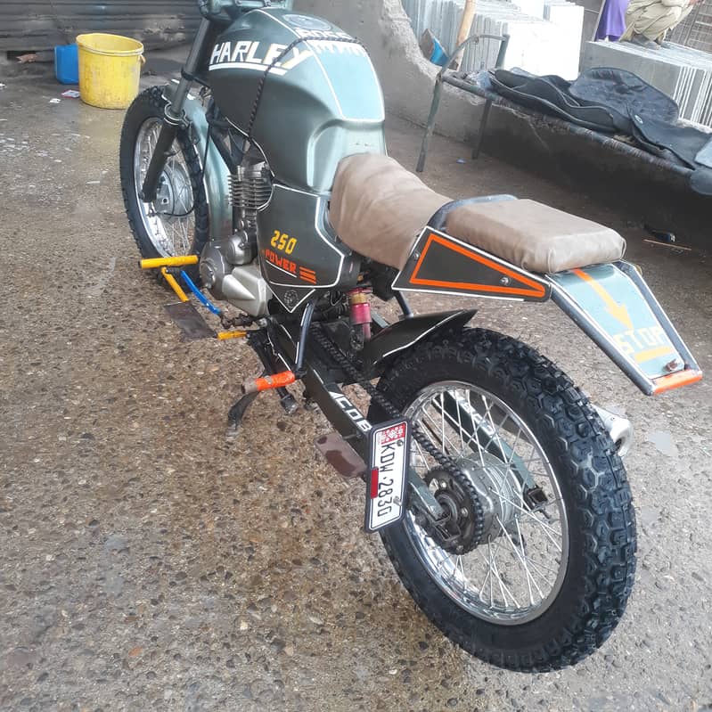 crown lefan 150 cc bike modified 4