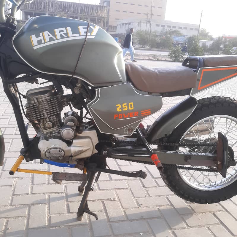 crown lefan 150 cc bike modified 5