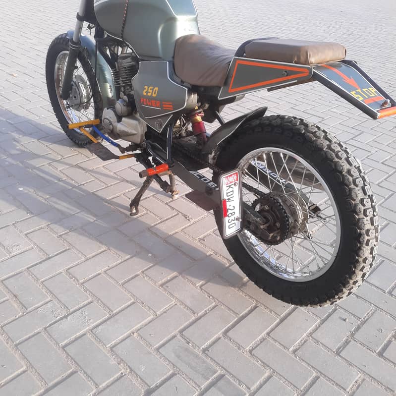 crown lefan 150 cc bike modified 9