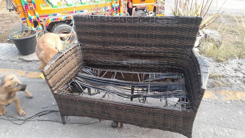 All outdoor chairs and swing  repairing center Rattan cane 1