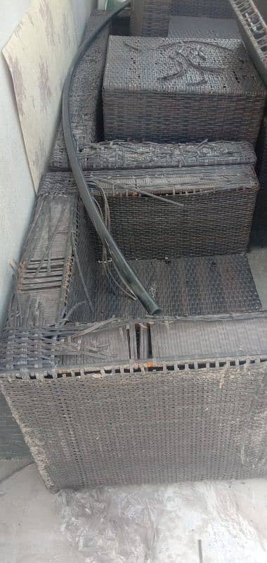 All outdoor chairs and swing  repairing center Rattan cane 4