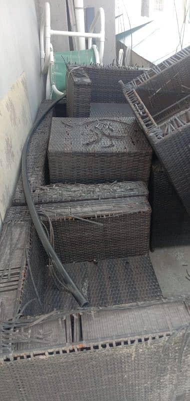 All outdoor chairs and swing  repairing center Rattan cane 5