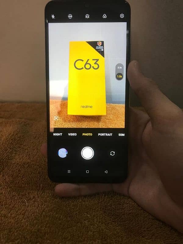 Realme c63 6+6 gb ram 128 gb rom dual sim pta approved 2