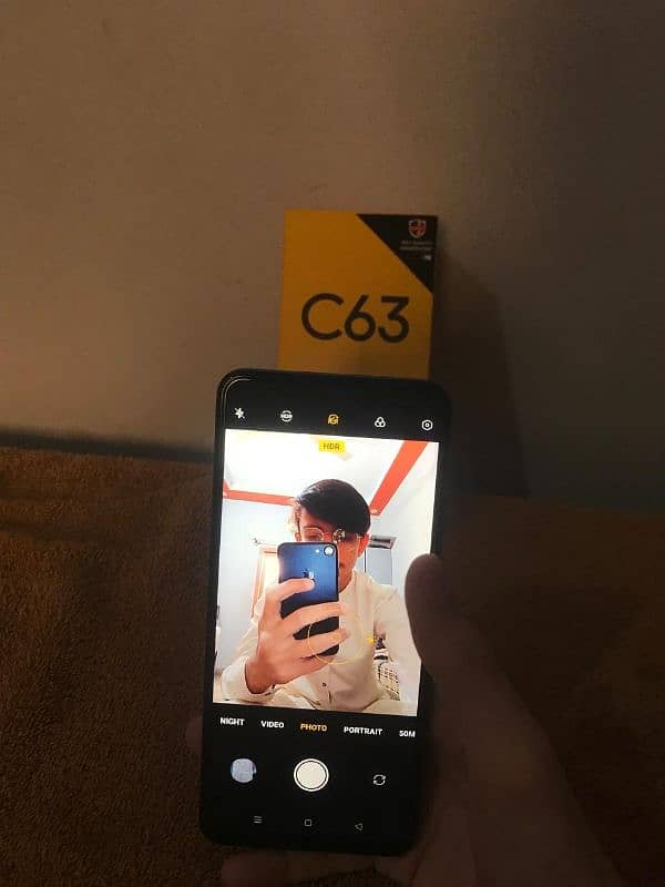 Realme c63 6+6 gb ram 128 gb rom dual sim pta approved 3