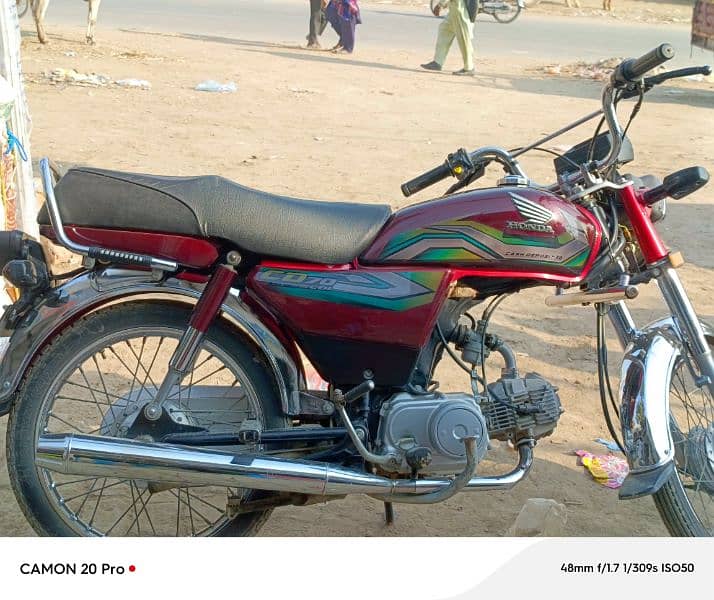 Honda cd 70  2023 model 10/10 conditions 0