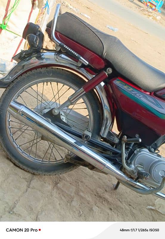 Honda cd 70  2023 model 10/10 conditions 2