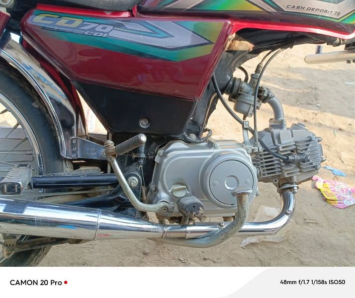 Honda cd 70  2023 model 10/10 conditions 3