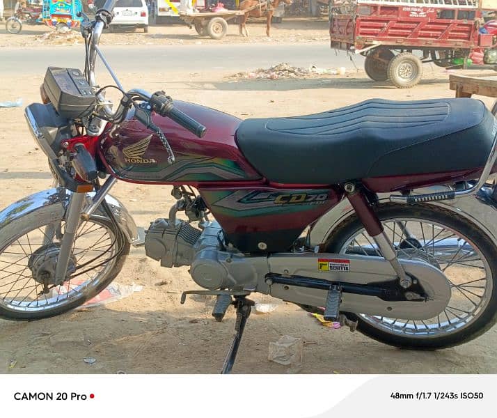 Honda cd 70  2023 model 10/10 conditions 4