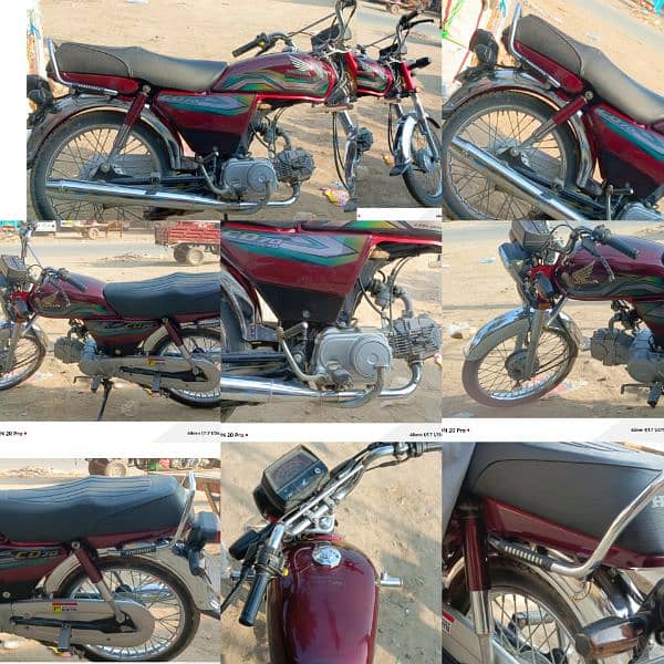 Honda cd 70  2023 model 10/10 conditions 9