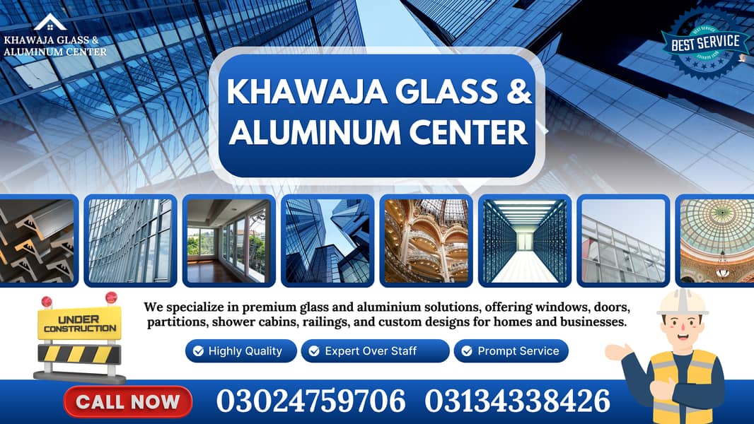 Aluminium & Glass Works SERVICES WINDOWS Roller blinds,Openabel,Doors 6