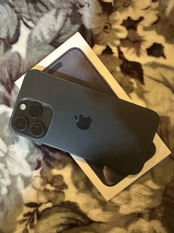 Iphone 15 promax 256 gb Non PTA with box 3