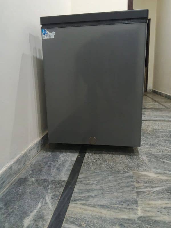 Deep Freezer Haier 385 Inverter 2door grey colourw 8