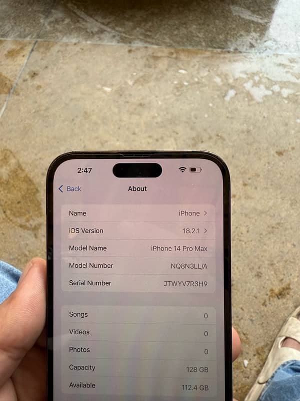 IPhone 14 Pro Max 128gb jv 1