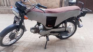 Honda 70 cc 1984 model converted into 1992