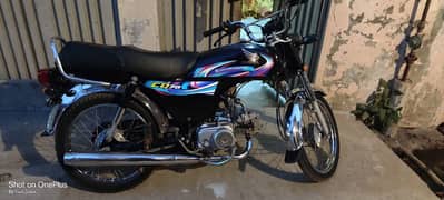 Honda CD70 2024 black