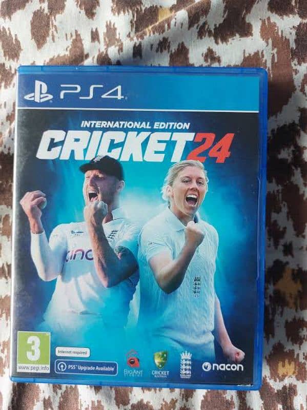 Cricket 24 (ps4 disk) 0