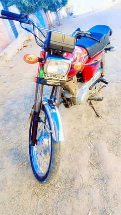 Honda CG 125 2017 model for sale