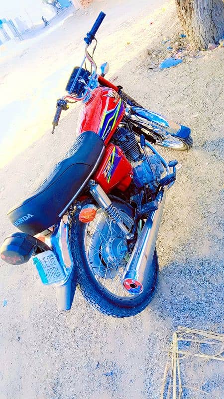 Honda CG 125 2017 model for sale 3