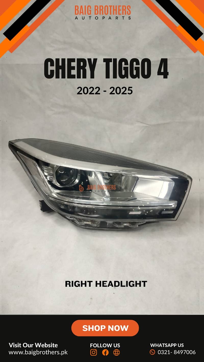 Byd Atto 3 Haval H6 Mg Hs Kia Stonic Hyundai Tucson Bonnet Light Grill 14