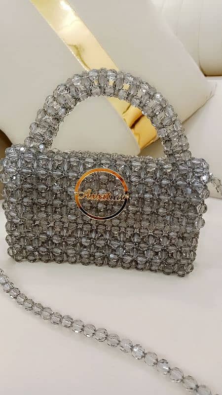 Luxury Handmade Beaded Handbag – Elegant & Stylish | Axxitud 0