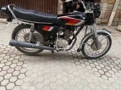 honda 125 antique bike