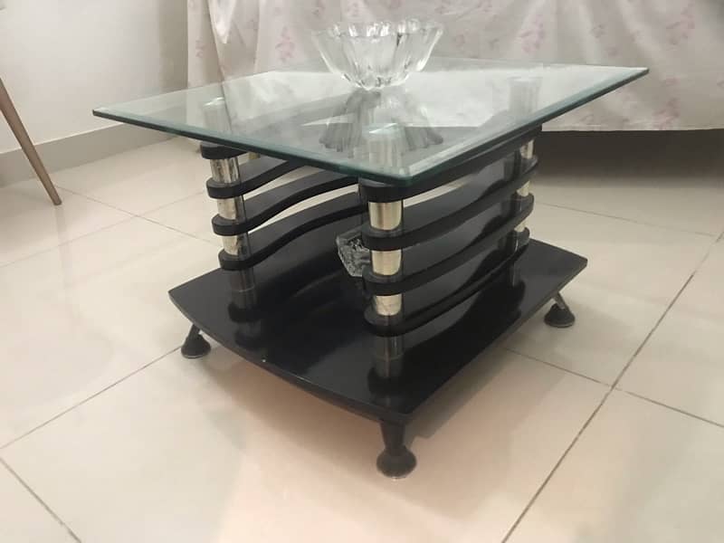 Glass Top Center Table 1